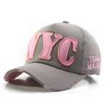 Gray Baseball Cap